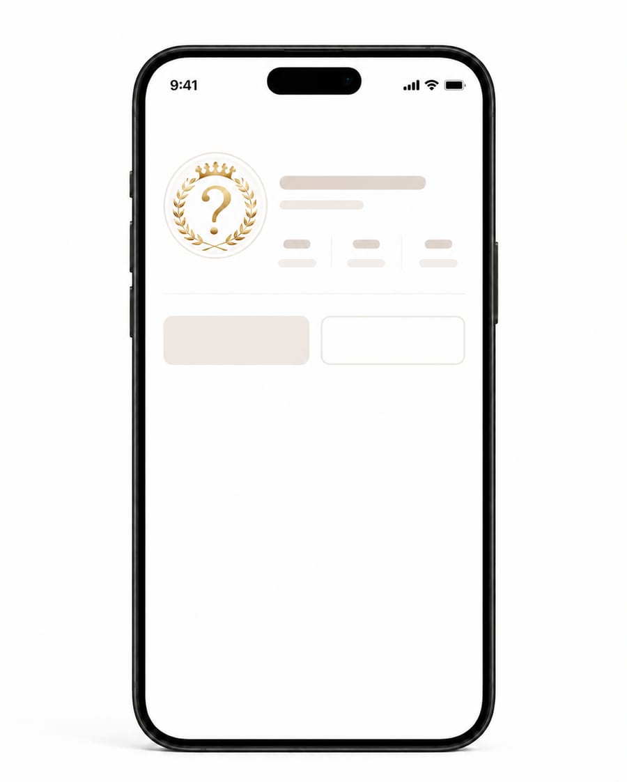 The crest as a profile avatar